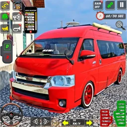 Van Simulator Offroad Game