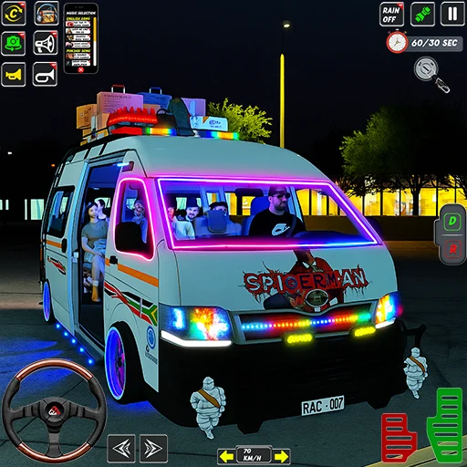 Van Simulator Offroad Game screenshot